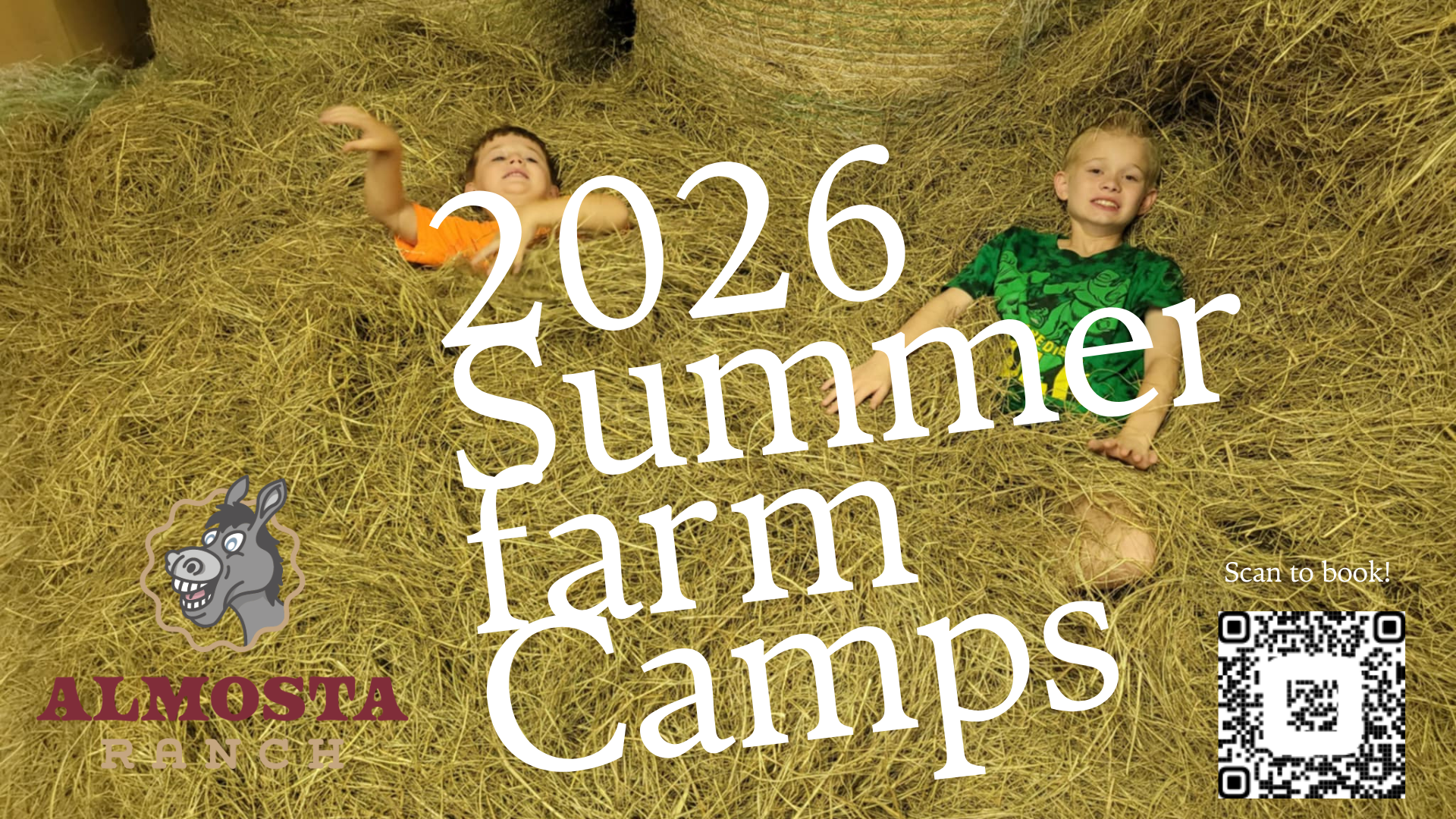 Almosta Ranch Farm Camps Summer 2026 | Almosta Ranch LLC
